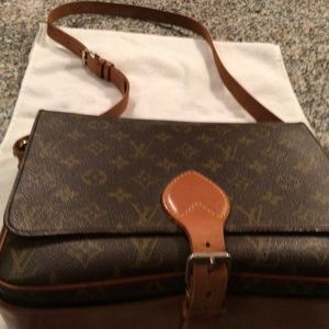 LOUIS VUITTON Monogram Canvas Cartouchiere GM